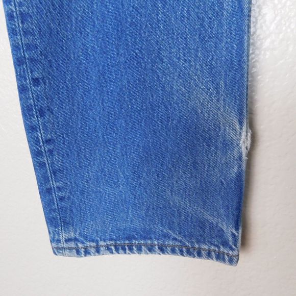 Vintage Levis 501xx 90s Jeans Size 38x30 Cotton Denim Button Fly Casual Pants - Picture 11 of 16